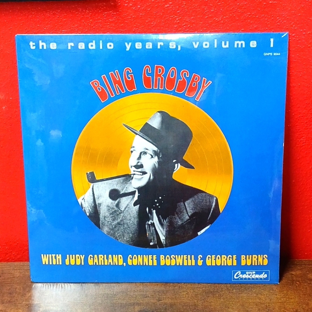 SEALED Bing Crosby VINYL LP, The Radio Years, Volume 1 GNP Crescendo